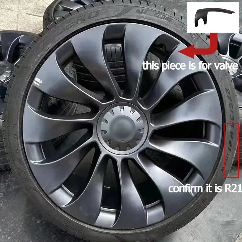 21" Uberturbine Wheel Cover Rim Protector for Tesla Y 21-24 – Car Accessories | MotorWorld Marketplace