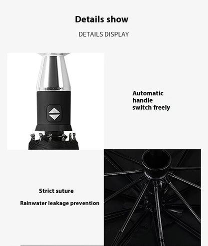 Mercedes-Benz Auto Sunshade Umbrella | Windproof & Folding