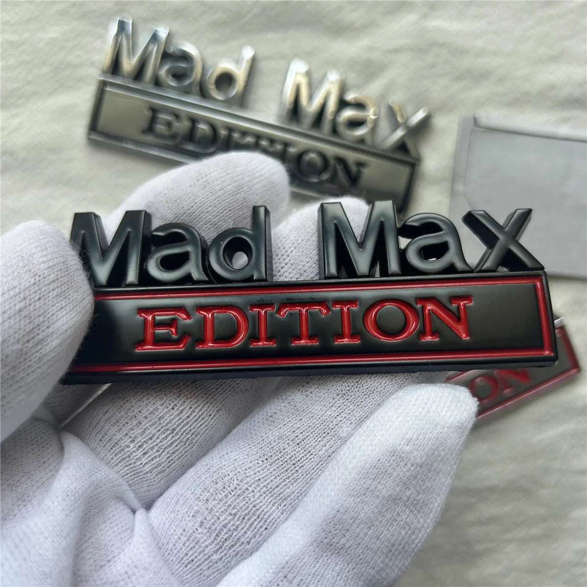 MAD MAX EDITION Metal Car Logo Emblem – Pro Grade Decal – Car Accessories | MotorWorld Marketplace