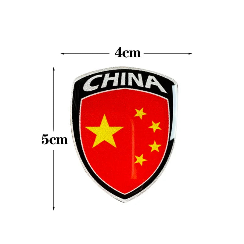 3D Reflective National Flag Sticker Motorcycle Parts Car Decal Korea France Russia Spain Brazil Chile ukraine British Italy USA – Car Accessories | MotorWorld Marketplace