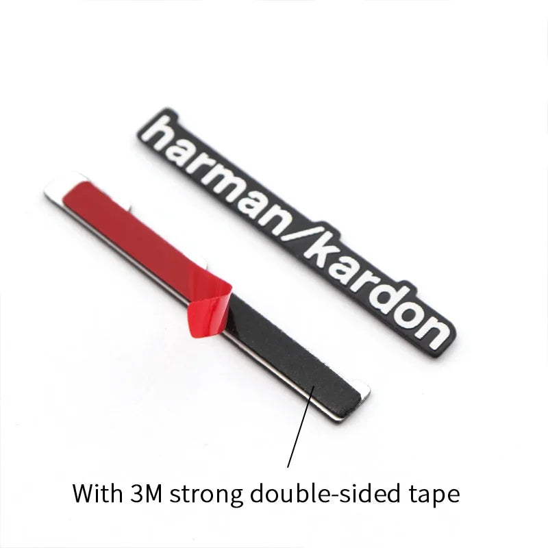 4pcs Aluminum Speaker Stickers – Car Accessories | MotorWorld Marketplace