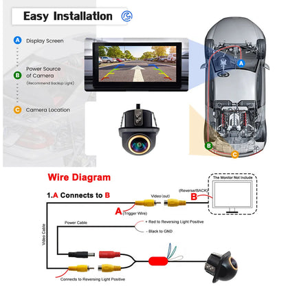 Smartour 2K AHD 1080p 180° Night Vision Rear Camera – Car Accessories | MotorWorld Marketplace