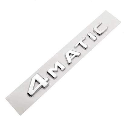 3D ABS 4Matic Trunk Badge for Mercedes-Benz