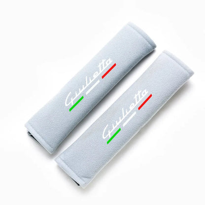 2Pcs Leather Seat Belt Shoulder Covers for Giulietta GRAY – Car Accessories | MotorWorld Marketplace