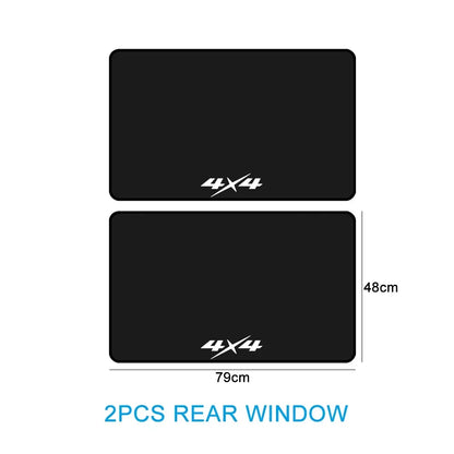 Magnetic Sunshade Visor for Isuzu DMAX MUX Panther 4x4 For 4X4 Rear – Car Accessories | MotorWorld Marketplace