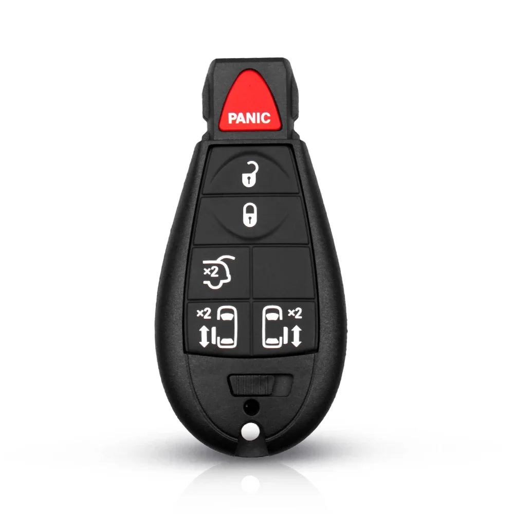 Coque de clé intelligente KEYYOU pour Chrysler Dodge Jeep 2-7 boutons