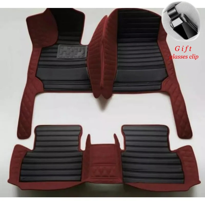 Custom Floor Mats for Ferrari 458 Italia/Spider 2009–2015 burgundy black China Mainland – Car Accessories | MotorWorld Marketplace