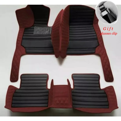 Custom Floor Mats for Ferrari 458 Italia/Spider 2009–2015 burgundy black China Mainland – Car Accessories | MotorWorld Marketplace