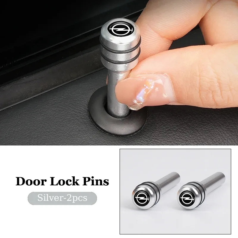 Door Lock Pins Knobs For Opel Corsa Astra Zafira