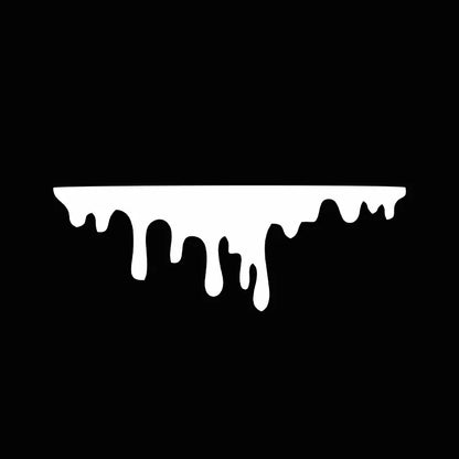 Red Blood Drip Car Sticker 14x5cm Waterproof Halloween Decor WHITE 14X5CM – Car Accessories | MotorWorld Marketplace