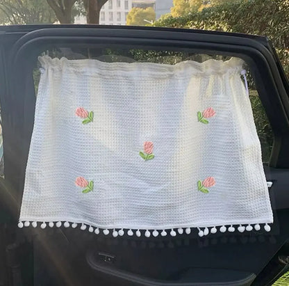 Car Window Sunshade Curtain UV Protection, Cartoon, Kids Safe Curtain D – Car Accessories | MotorWorld Marketplace