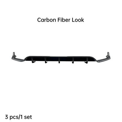 VW Tiguan MK2.5 R Line 2021-2023 Rear Diffuser Lip Kit Carbon Fiber Look – Car Accessories | MotorWorld Marketplace