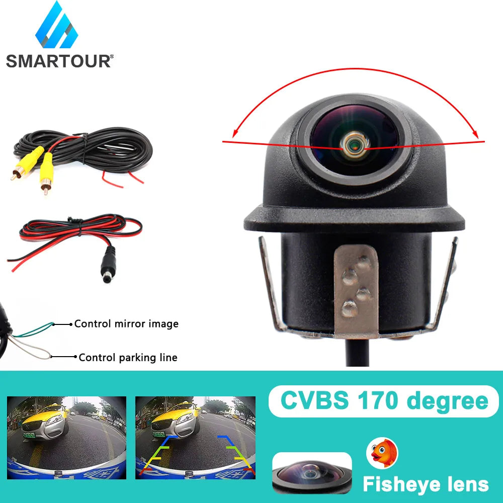 Smartour 2K AHD 1080p 180° Night Vision Rear Camera CVBS – Car Accessories | MotorWorld Marketplace
