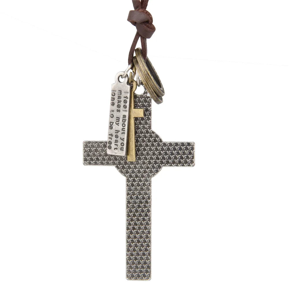 Retro Cross Pendant for Car – Jesus Rearview Ornament Gift – Car Accessories | MotorWorld Marketplace