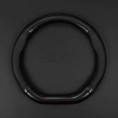 Universal Carbon Fiber Leather Steering Wheel Cover, Anti-Slip – Car Accessories | MotorWorld Marketplace