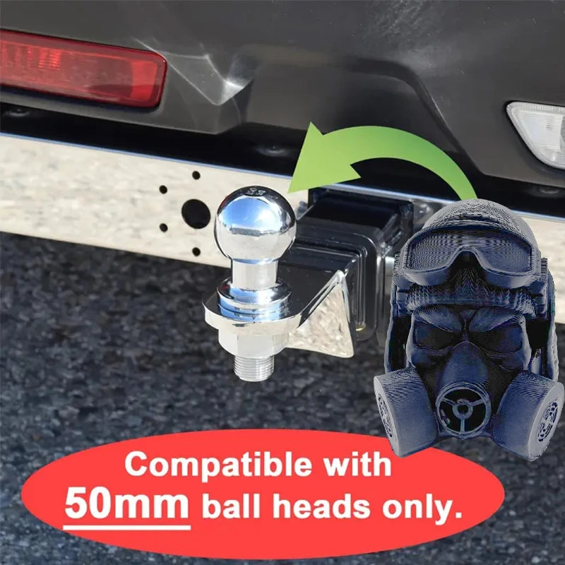 3D Printed Stalker Gas Mask Hitch Cover – Rustproof, Pro Grade – Car Accessories | MotorWorld Marketplace