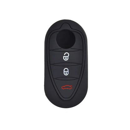 Premium Silicone Key Cover for Alfa Romeo Giulietta/Mito/4C Black – Car Accessories | MotorWorld Marketplace