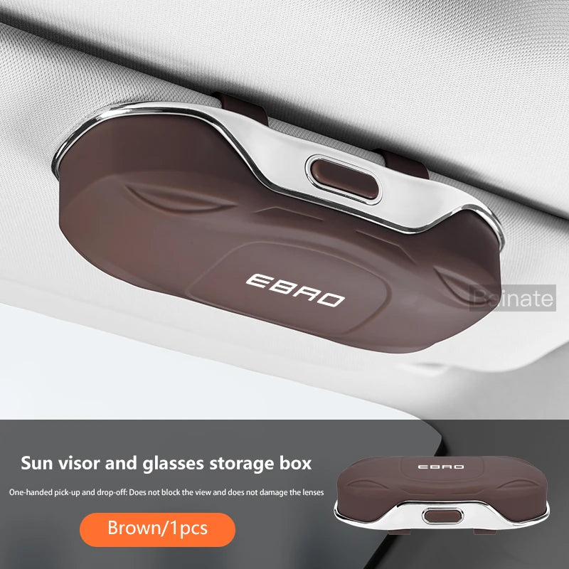 Shock-Proof Sun Visor Glasses Holder for EBRO S700/S800/S400 1Pcs Brown EBRO – Car Accessories | MotorWorld Marketplace