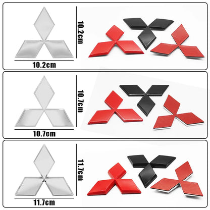 ABS Emblem Badge for Mitsubishi