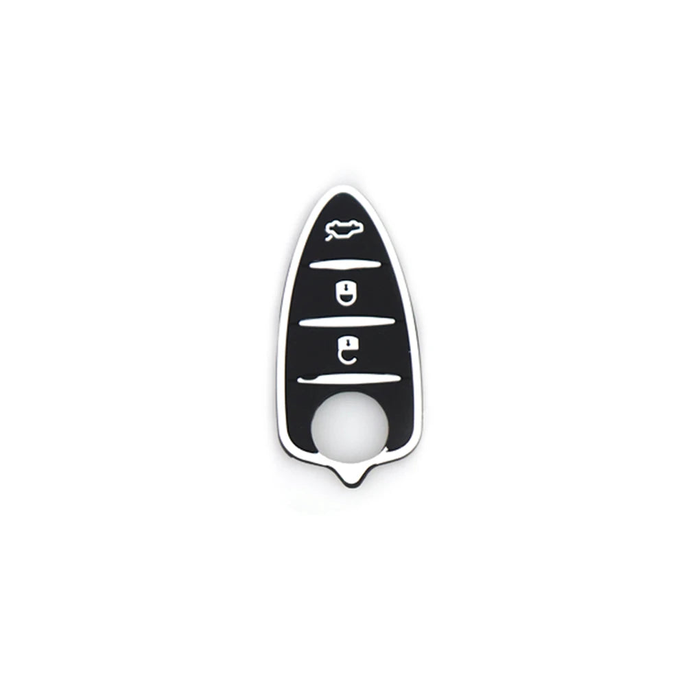 3-Button Silicone Key Pad for Alfa Romeo Key Black – Car Accessories | MotorWorld Marketplace