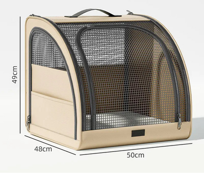 Portable Foldable Pet Carrier – Scratch-Resistant, Auto-Ready 1 – Car Accessories | MotorWorld Marketplace