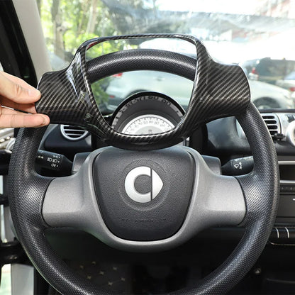 ABS Carbon Fiber Steering Wheel Cover for Smart 451 09-15 – Car Accessories | MotorWorld Marketplace