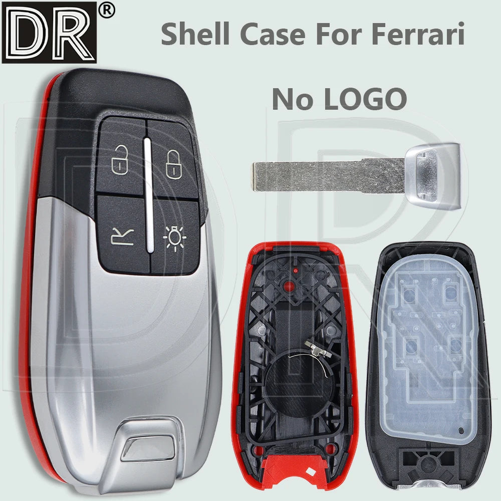 DR 4-Button Smart Key Shell for Ferrari 458/588/488GTB – Car Accessories | MotorWorld Marketplace
