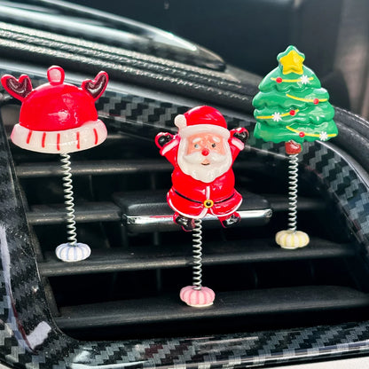 Creative Santa Claus Shaking Ornament for Car Dashboard Decor