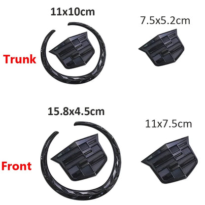 (NOT SOLD TO USA) Cadillac Emblem Badge for SRX ATS XTS 2017-2021, 1PC – Car Accessories | MotorWorld Marketplace