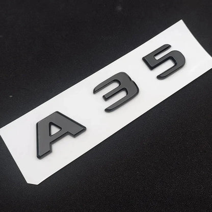 ABS Chrome Trunk Emblem for Mercedes A35 A45 AMG W177/W176