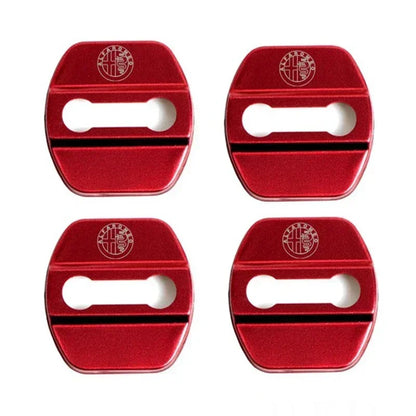 4Pcs Door Lock Cover for Alfa Romeo A Red – Car Accessories | MotorWorld Marketplace