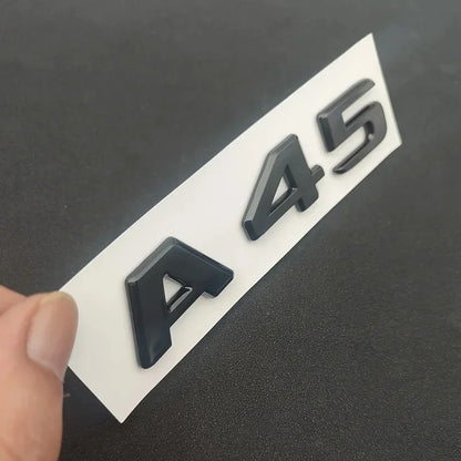 ABS Chrome Trunk Emblem for Mercedes A35 A45 AMG W177/W176