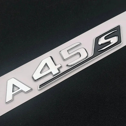 ABS Chrome Trunk Emblem for Mercedes A35 A45 AMG W177/W176