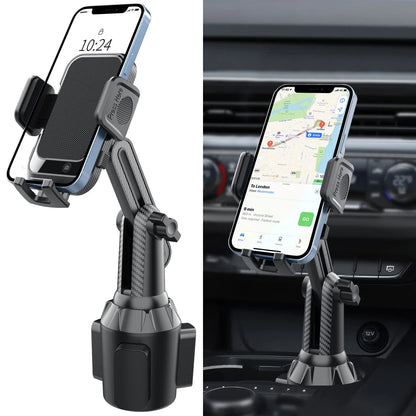 Upgraded 360° Cup Phone Holder, Universal Fit, Pro Quality black – Car Accessories | MotorWorld Marketplace