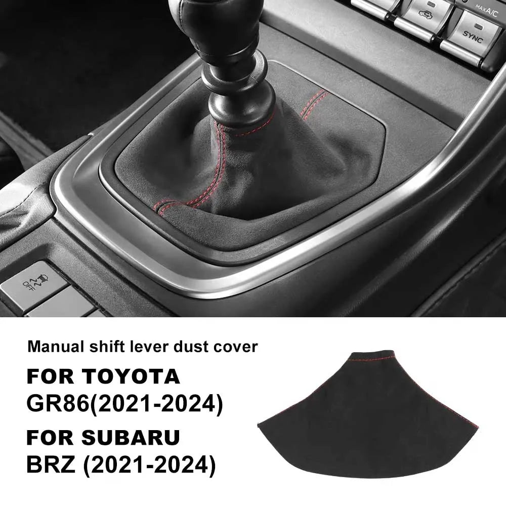 Suede Shift Boot for BRZ ZD8 GR86 ZN8 2021-2025 RHD/LHD – Car Accessories | MotorWorld Marketplace