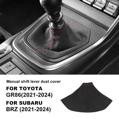 Suede Shift Boot for BRZ ZD8 GR86 ZN8 2021-2025 RHD/LHD – Car Accessories | MotorWorld Marketplace