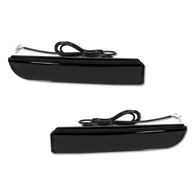 2pcs Red Rear Reflector Lamps for Mitsubishi Lancer Evo X Outlander