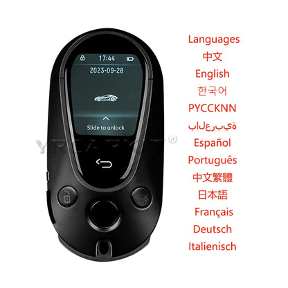 CF700 Universal LCD Smart Remote Key Keyless Start BMW/Audi Black – Car Accessories | MotorWorld Marketplace