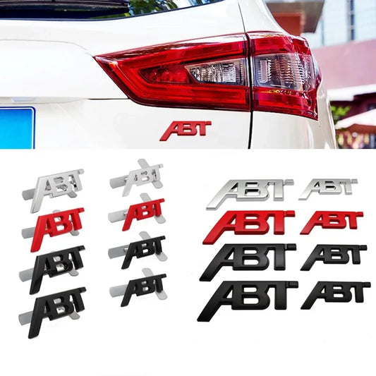 3D Metal ABT Emblem Badge for VW/Audi RS3 S3 S5 Q5 A4
