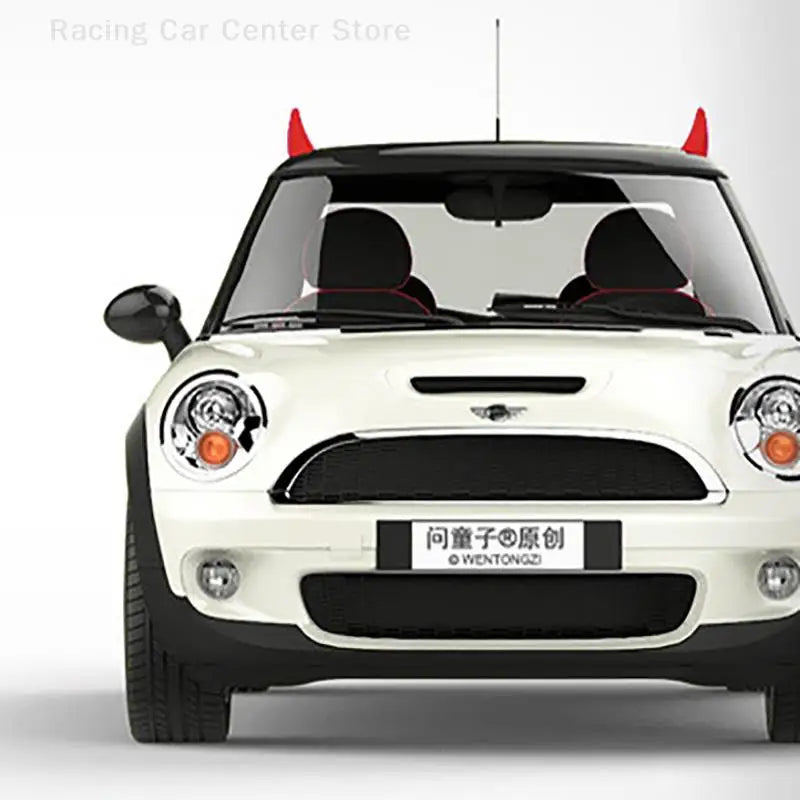 Waterproof 3D Devil Horn Car Sticker – Bull Ornament, 1pc – Car Accessories | MotorWorld Marketplace