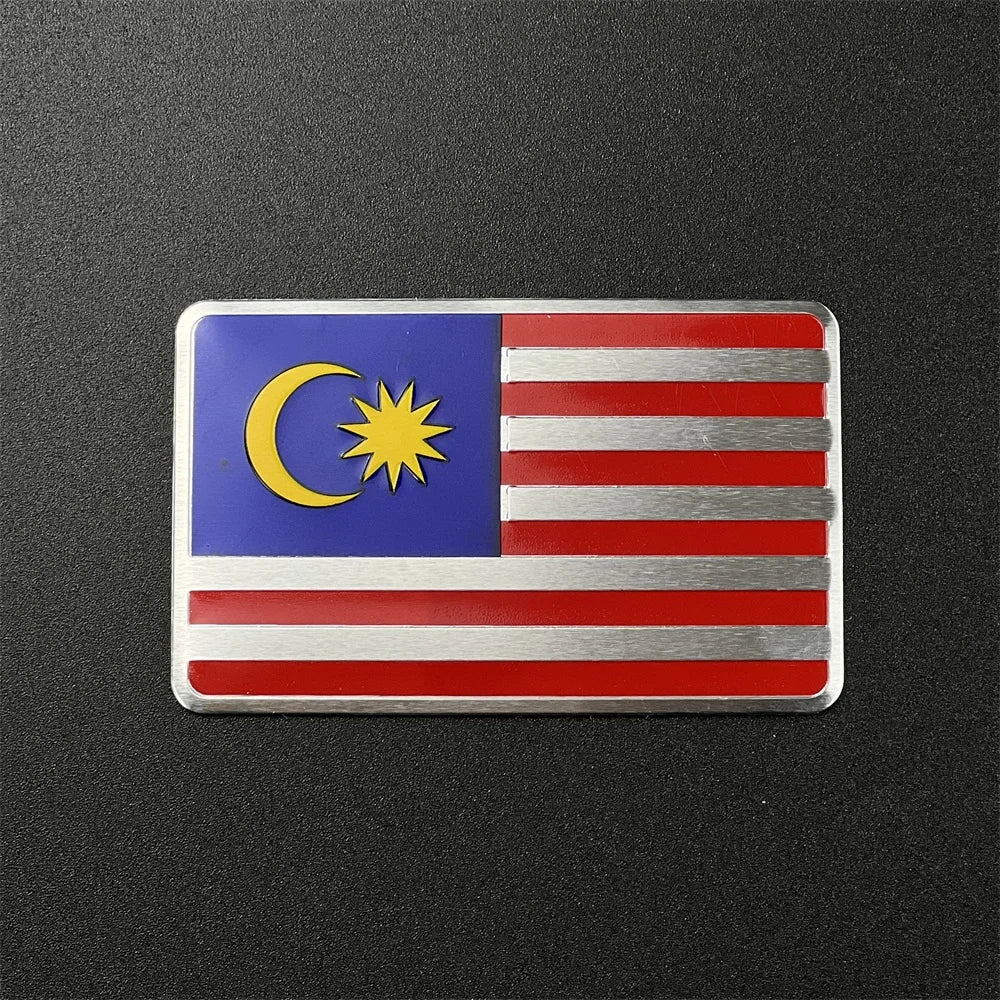 Premium National Flag Stickers, Exalt