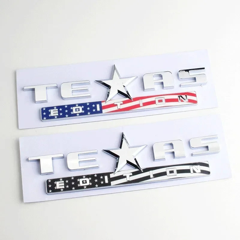 3D TEXAS EDITION Emblem Badge