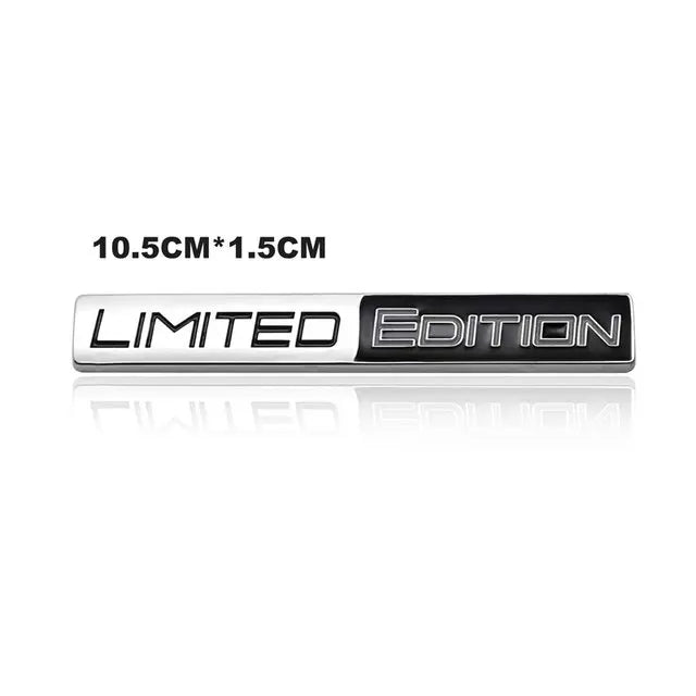 Universal Limited Edition Metal Emblem Badge