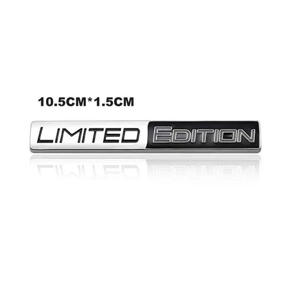 Universal Limited Edition Metal Emblem Badge