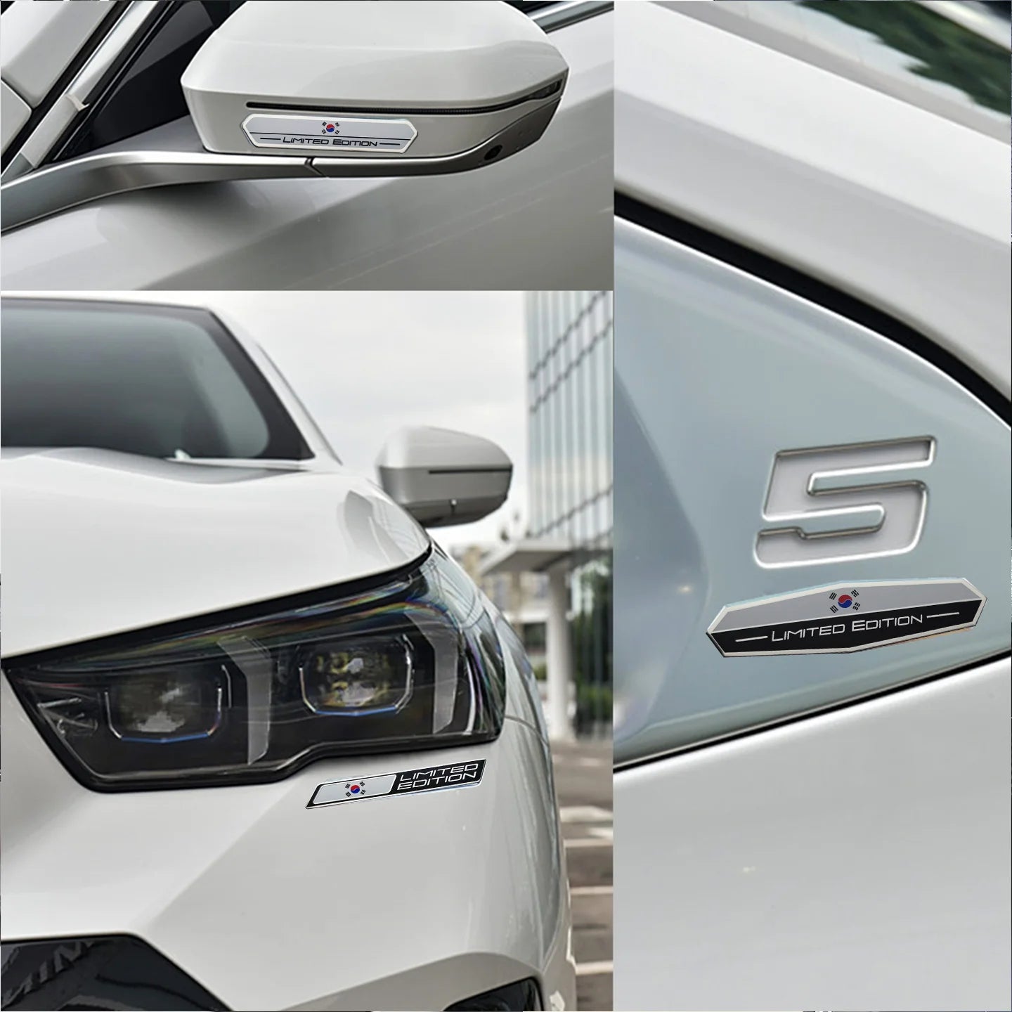 Korean Limited Edition Aluminum Car Trunk Emblem Decal – Car Accessories | MotorWorld Marketplace
