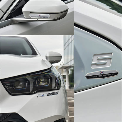 Korean Limited Edition Aluminum Car Trunk Emblem Decal – Car Accessories | MotorWorld Marketplace