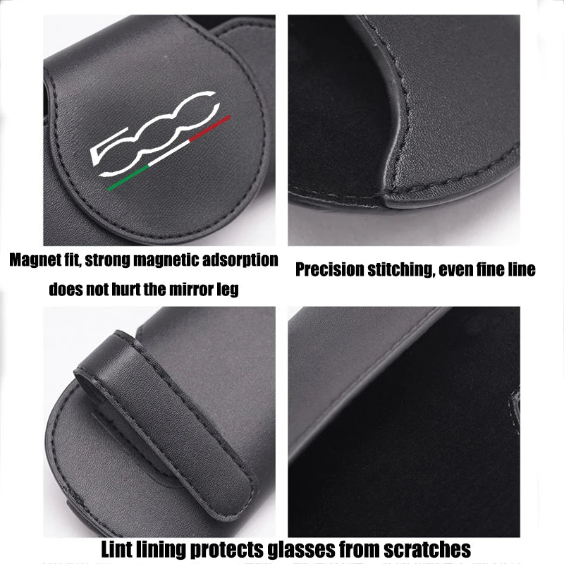 Fiat 500 Sun Visor Glasses Clip Holder – Pro Fit