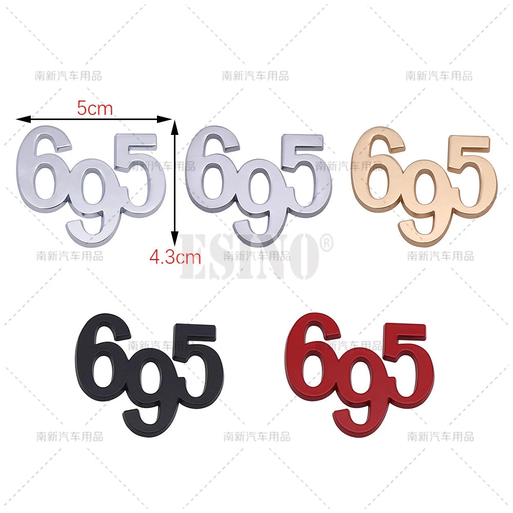 3D Zinc Alloy Badge Emblem for Alfa Romeo Abarth 595 695 – Car Accessories | MotorWorld Marketplace