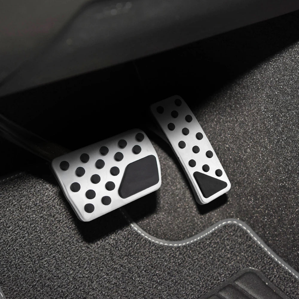 Couvre-pédales en acier inoxydable pour Jeep Grand Cherokee WK2/Dodge Durango 11-18