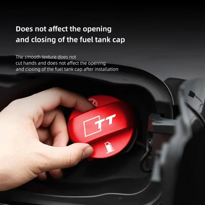 (NOT SOLD TO USA) Audi TT Alloy Fuel Tank Cap – Durable Metal, Logo Design – Car Accessories | MotorWorld Marketplace
